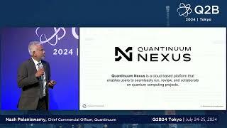 Q2B24 Tokyo | Charting Your Path to Fault Tolerant Quantum Computing w Quantinuum | Nash Palaniswamy