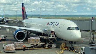 Auckland (AKL) ~ Los Angeles (LAX)  - Delta Airlines - Airbus A350-900 - Full Flight