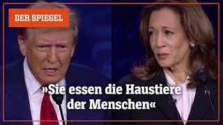 Highlights aus dem TV-Duell zur US-Wahl | DER SPIEGEL