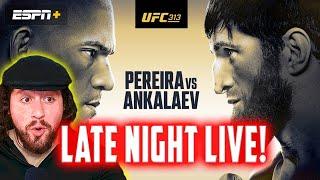 UFC 313 Predictions & Betting Breakdown - Late Night Live Pereira vs Ankalaev