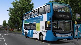 OMSI 2 - SP 400MMC (E400MMC) New Coastliner 700 Repaint - Westcountry 3.03a - Route 1A