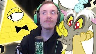 REALITY WARPING FIGHT! - Bill Cipher Vs Discord - DEATH BATTLE! - Reaction