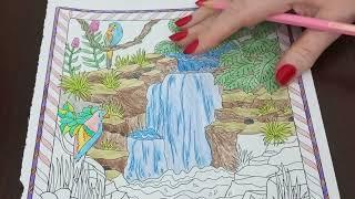 ASMR Serene Scenes Coloring Book 15