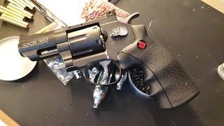 Crosman SNR 357 Airgun Revolver unit testing. Unit of Sir Gerson. #airgun