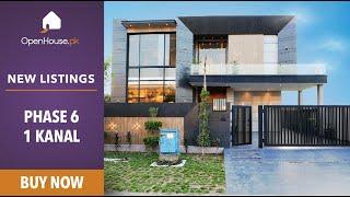 DHA Phase 7 - Modern Straight-Line Elegance | Cinematic Tour of a Stunning 1 Kanal Home