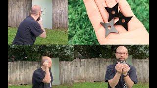 Throwing Stars/Shuriken 手裏剣 Demonstration #ninjutsu #bujinkan #throwingstars #shuriken #Ninja