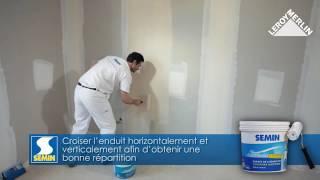 Appliquer l'enduit de lissage SEMIN