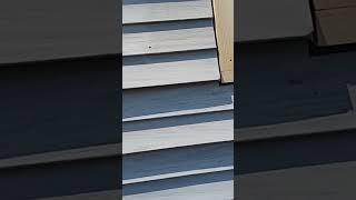 remove+reinstall existing vinyl siding accurately