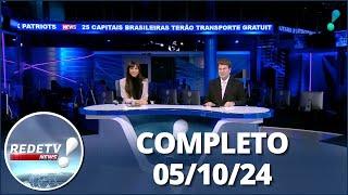 RedeTV News (05/10/24) | Completo