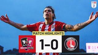 HIGHLIGHTS: Exeter City 1 Charlton Athletic 0 (9/11/24) EFL Sky Bet League One