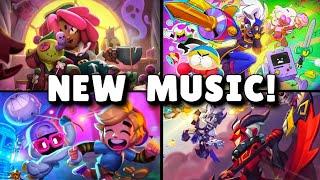 All Season 32 & 33 Menu Music!  | Brawl Stars