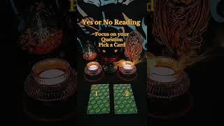 Yes or No Tarot Reading #tarotreading #pickacardreading #yesornoreading #subscribe #shortsvideo