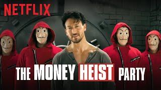 The Money Heist Party ft. Tiger Shroff | Pepsi x Netflix India