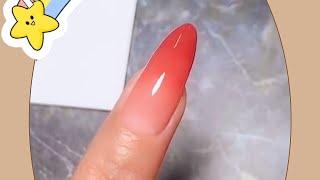 {1U Nail Studio} 快速简单的超自然单色渐变美甲教程