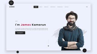 How To Build Your Own Website  | Responsive Personal Portfolio Website Using Html CSS And JavaScript