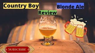 Country Boy Brewing Cougar Bait American Blonde Ale Review