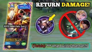 SUN, ANTI MARKSMAN BUILD!‼️ (must try!) | SUN VS. TERIZLA -MLBB