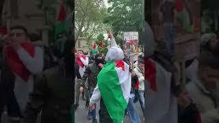 Islamic Fanatics Chant Anti-Jewish Slogans During Rally In London - 16 May 2021