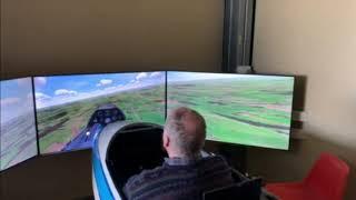 First Test of SGGC Cockpit Simulator