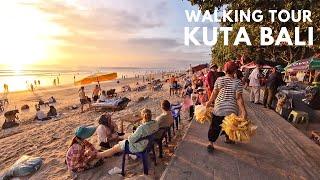 Kuta Beach Now | Walking Around at Kuta Beach | Walking Tour Bali Today 2024