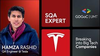 Breaking into Big Tech Companies ft. Hamza Rashid | GDGoC UMT
