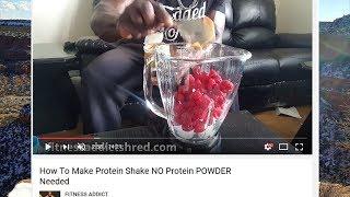 Tyrone At Fitness Addict Shows Protein Shakes Are A Waste Of Money!