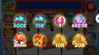 500k Spins Challenge 20k Bet ll Coin Master New Event Thanksgiving Adventure Playing 20k Bet ll