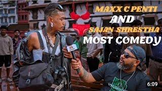 MAXX.C T Rapper || New Rapper From Nepal.     Comedy   video@sajanshresthaa