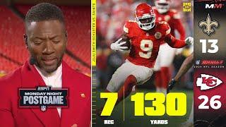 JuJu Smith-Schuster is generation talent - Ryan Clark breakdown Chiefs WR tear up Saints 26-13 Wk 5