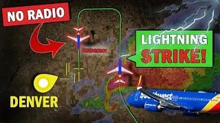 Southwest Plane HIT BY LIGHTNING | Pilots Lost All Radios at Denver!