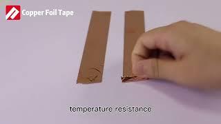 High Temperature Resistance Conductive Die Cutting Copper Foil AdhesiveTape suppliers