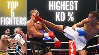 5 Kickboxing Stars With The Highest KO% | With Training Tips