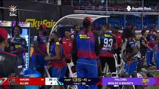 Antigua & Barbuda Falcons do the DOUBLE! | CPL 2024