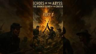 Echoes of the Abyss: The Doomed Glory of the Crater P3 #BattleOfTheCrater #CivilWarHistory