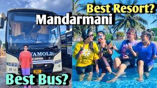 মাত্র ১২৫০ টাকায়  ব্রেকফাস্ট  নিয়ে best sea view resort এ থাকলাম । Mandarmani Tour 2024 ।