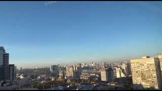  Kamikaze drone Geran-2 hits a target in Kiev