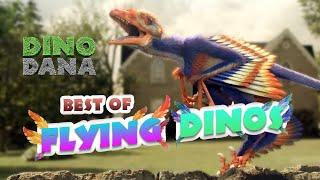 Best Of Flying Dinos | EXTENDED CUT | Dino Dana