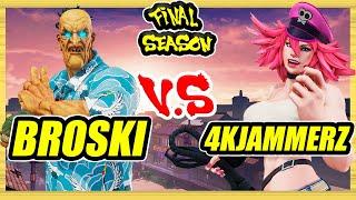 SFV CE  Broski (Oro) vs 4KJammerz (Poison)  Ranked Set  Street Fighter 5