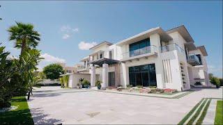 inside an 8 bedroom mega mansion in dubai hills | strada property tour