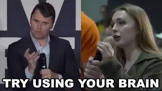 Charlie Kirk SHUTS DOWN Entitled Leftist Snob & Leaves Room SPEECHLESS 