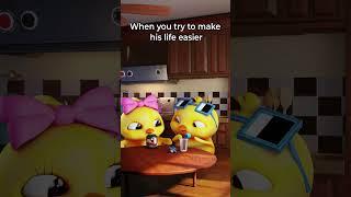 Broke the system  ..#funny #lola #quack #animation #memes #meetquack #relatable #cute