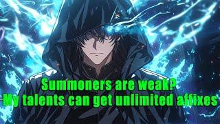 Summoners are weak? My talents can get unlimited affixes