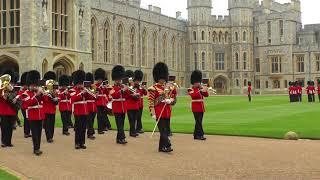 IMMS-UK: Band of the Welsh Guards - Changing of the Guard, Windsor Castle - April 2018