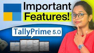 Tally Prime 5.0 Full Features Explained | New Update