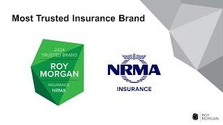 NRMA - Most Trusted Insurance Brand, Roy Morgan Most Trusted Brand Awards 2024