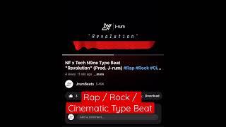 Ever Heard A Rap/Rock/Cinematic Beat Before?! “Revolution” is out now! #Jrum #NF #TechN9ne #typebeat