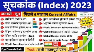 Current Affairs 2023 : Important Index 2023 | सूचकांक 2023 | By Dinesh Sahu Sir #crazygktrick