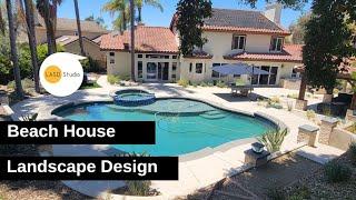 Complete Beach House Landscape Makeover | Pool, Patio & Garden Design