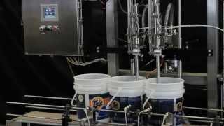 Pacific Packaging - Inline Filler with Magnetic Flow Meters, Home Care Products