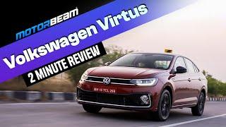 Volkswagen Virtus - Quick n Fast Review | MotorBeam